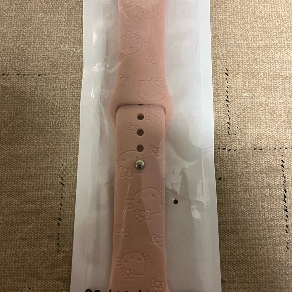 Hello Kitty Apple Watch Band 41mm 40mm 38mm (M/L) Light Pink